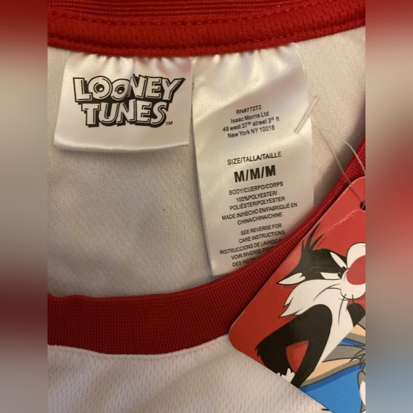 Looney Tunes Athletic Men’s Long Sleeve Graphic Design T-Shirt Size M - Picture 8 of 10